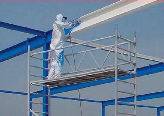 運城鋼結構構件油漆的噴涂，防腐防火都不能少